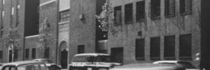 old brick buildings
