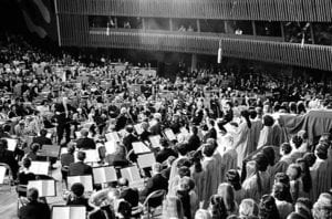 chorus and orchestra at the united nations
