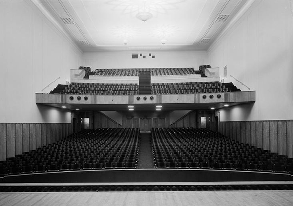large Art Deco concert hall
