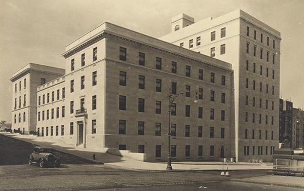 old stone buildings