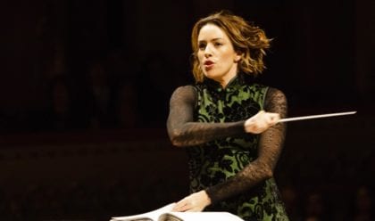 Manhattan School of Music alumna, conductor Alondra de La Parra (BM ’06, MM ’08), is the subject of a documentary airing on German television