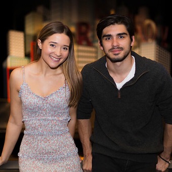MSM Spotlight: </br>Musical Theatre students Ariela Pizza (BM ’21) and Spencer Gonzalez (BM ’21)