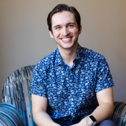 MSM Spotlight: Musical Theatre Student Max Kuenzer (BM ’22) in <i>The Mystery of Edwin Drood </i> on Feb 19, 20, and 21