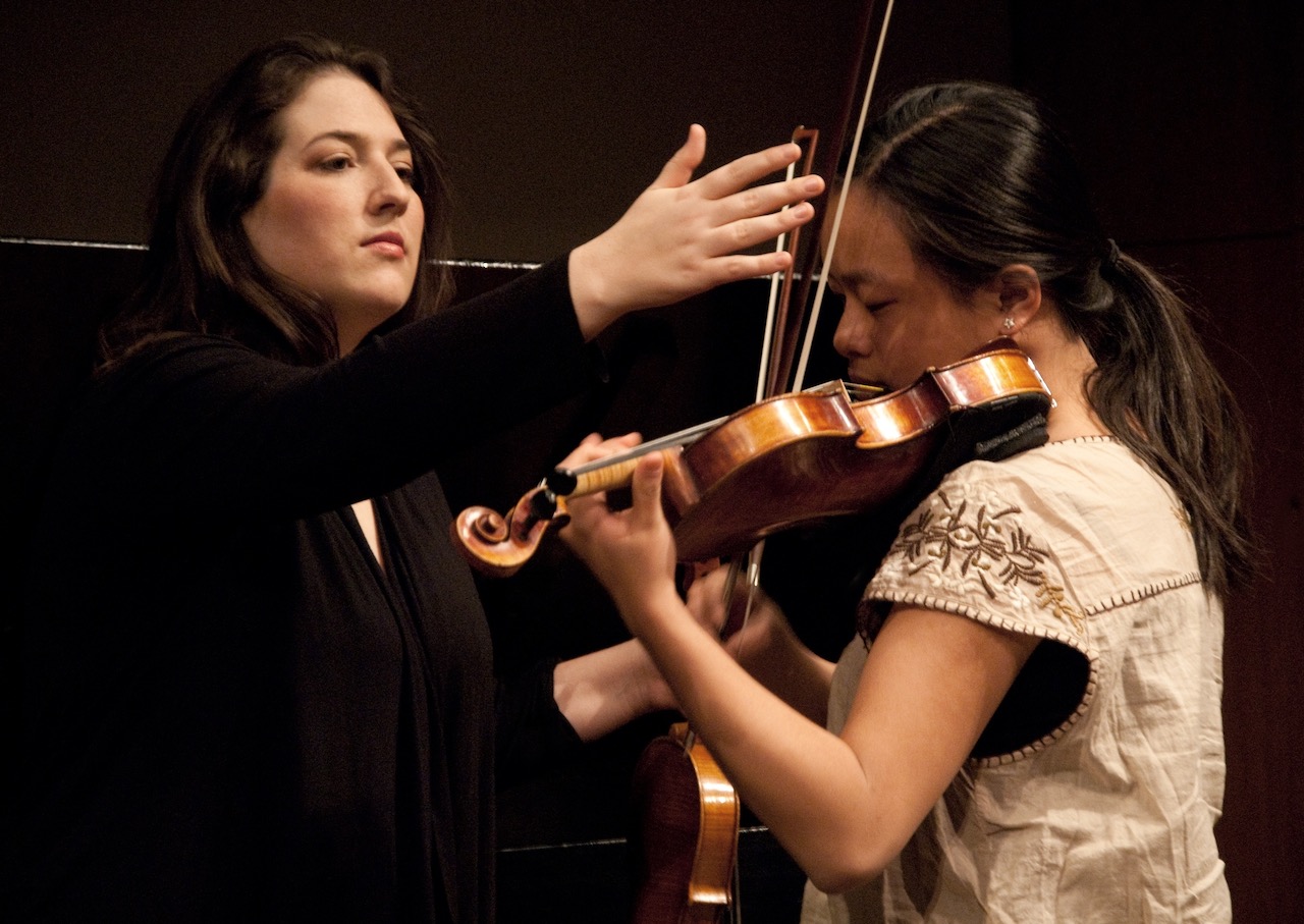 MSM Precollege violin faculty member Elizabeth Faidley is featured in Violinist.com