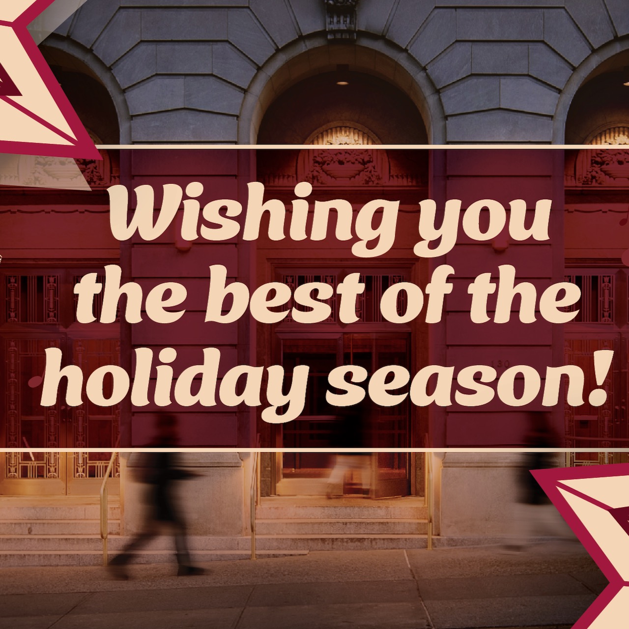 Video Happy holidays and a wonderful 2023 to everyone, from MSM