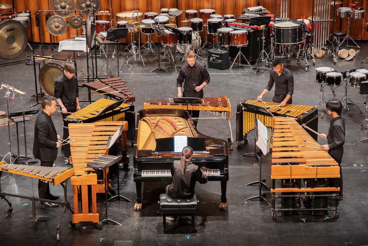 MSM Percussion Program Marimba Concert Manhattan School of Music