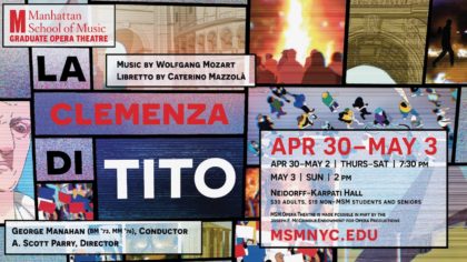 MSM Opera Theatre <br><em>La clemenza di Tito</em>