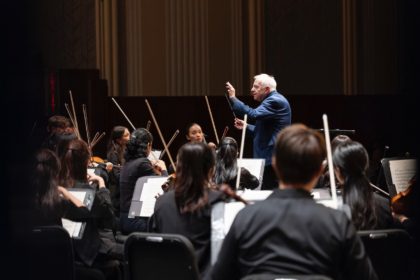 MSM Symphony Orchestra conducted by Leonard Slatkin