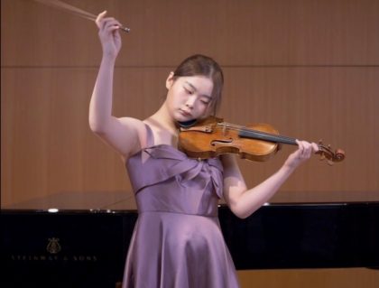 MSM violin student Madison Lee is a winner of the 2026 Bergen Philharmonic Orchestra Young Artists Competition